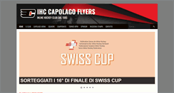 Desktop Screenshot of capolagoflyers.ch